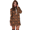 Ethnic Celtic Viking Norse Hoodie Dress-grizzshop