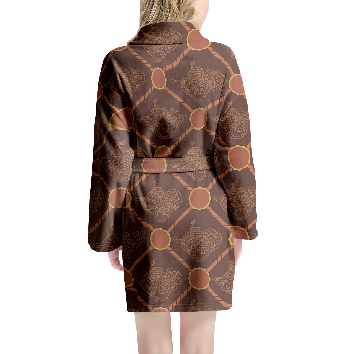 Ethnic Celtic Viking Norse Women's Robe-grizzshop