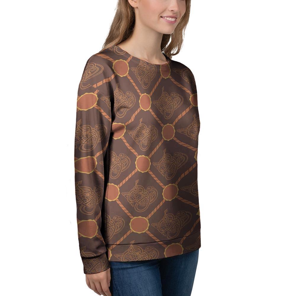 Ethnic Celtic Viking Norse Women's Sweatshirt-grizzshop