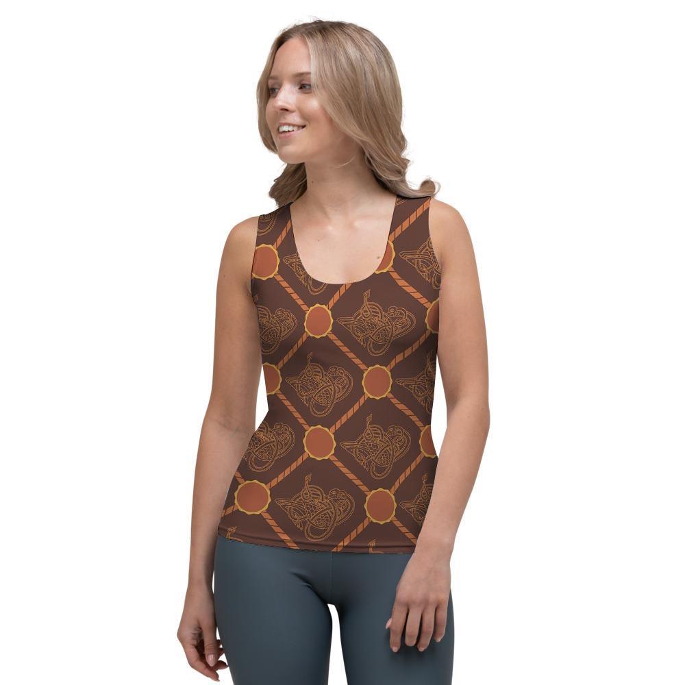 Ethnic Celtic Viking Norse Women's Tank Top-grizzshop