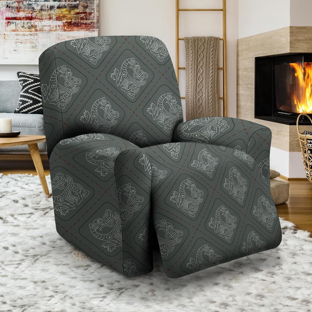 Ethnic Celtic Viking Recliner Cover-grizzshop