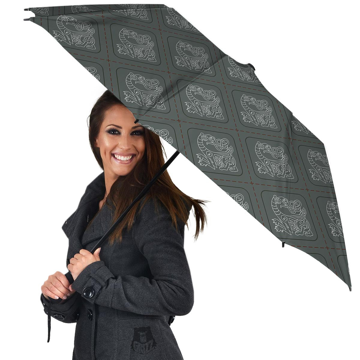Ethnic Celtic Viking Umbrella-grizzshop