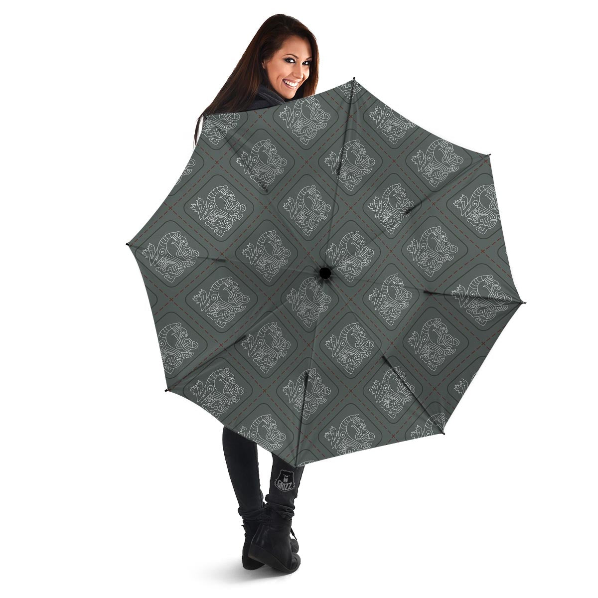 Ethnic Celtic Viking Umbrella-grizzshop