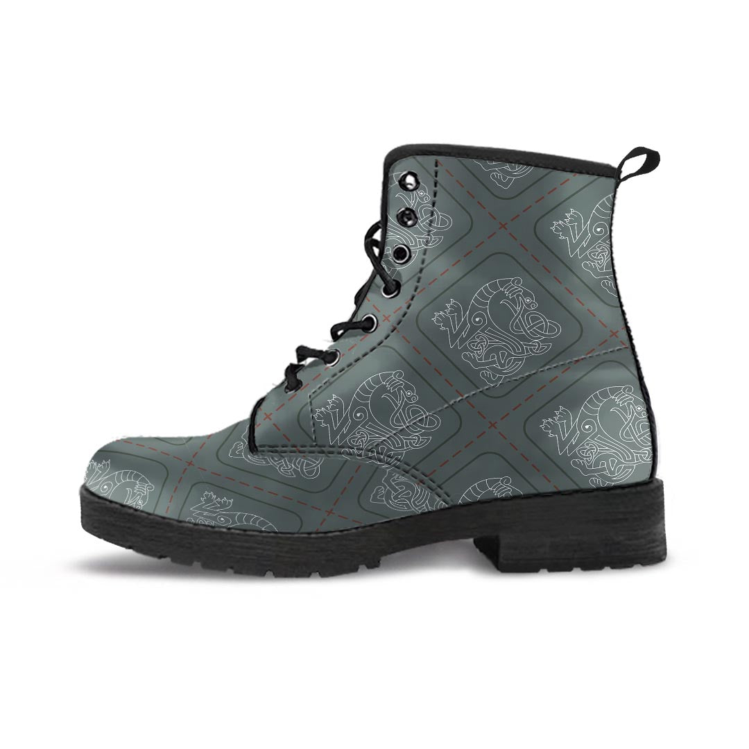 Ethnic Celtic Viking Women's Boots-grizzshop