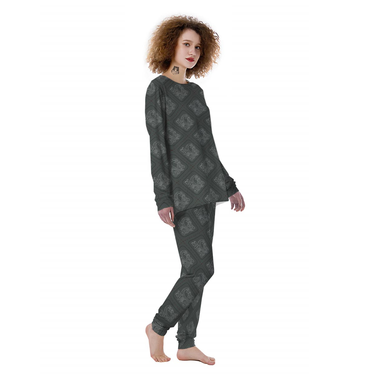 Ethnic Celtic Viking Women's Pajamas-grizzshop