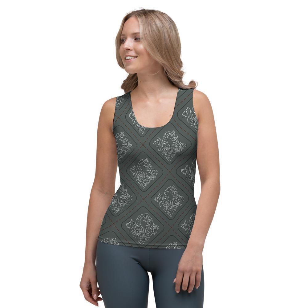 Ethnic Celtic Viking Women's Tank Top-grizzshop