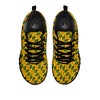 Ethnic Kente Print Pattern Black Sneaker-grizzshop