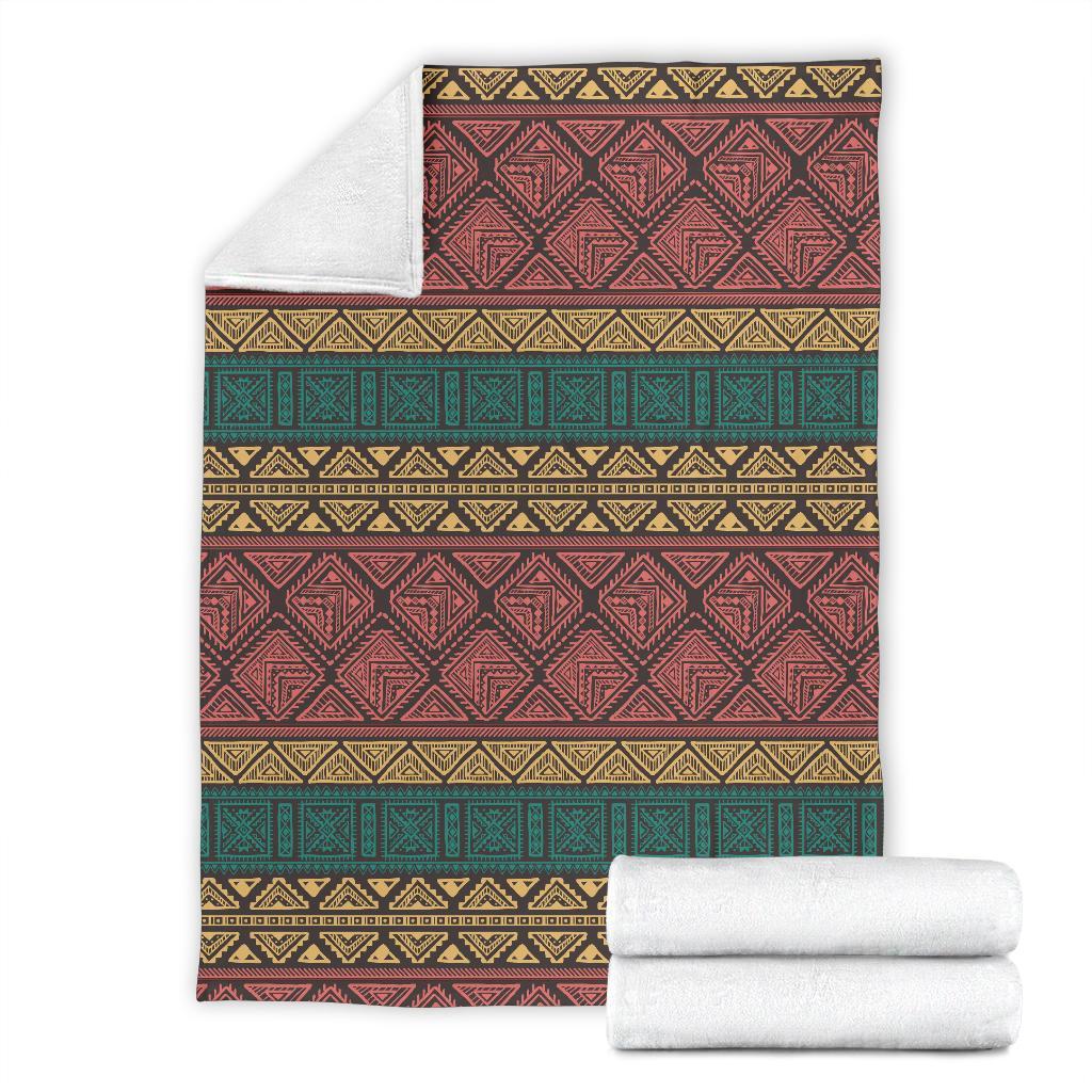 Ethnic Pattern Print Blanket-grizzshop