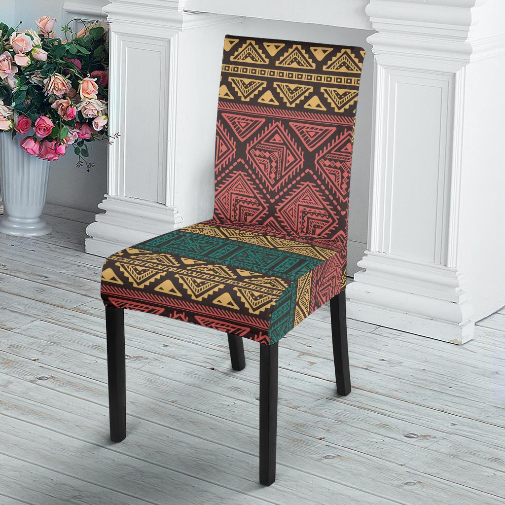 Ethnic Pattern Print Chair Cover-grizzshop