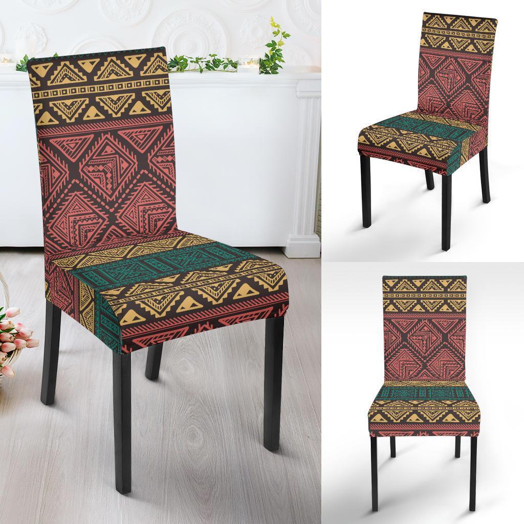 Ethnic Pattern Print Chair Cover-grizzshop