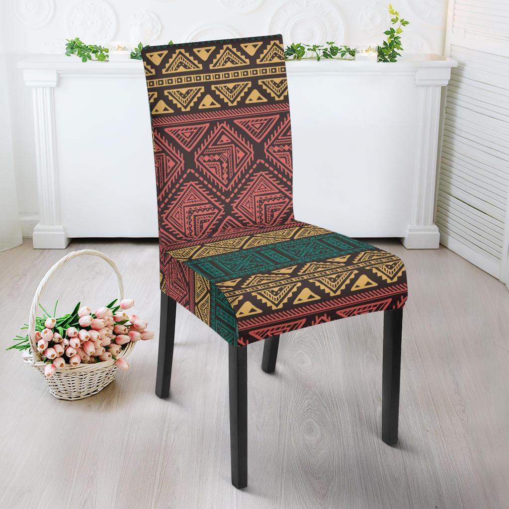 Ethnic Pattern Print Chair Cover-grizzshop