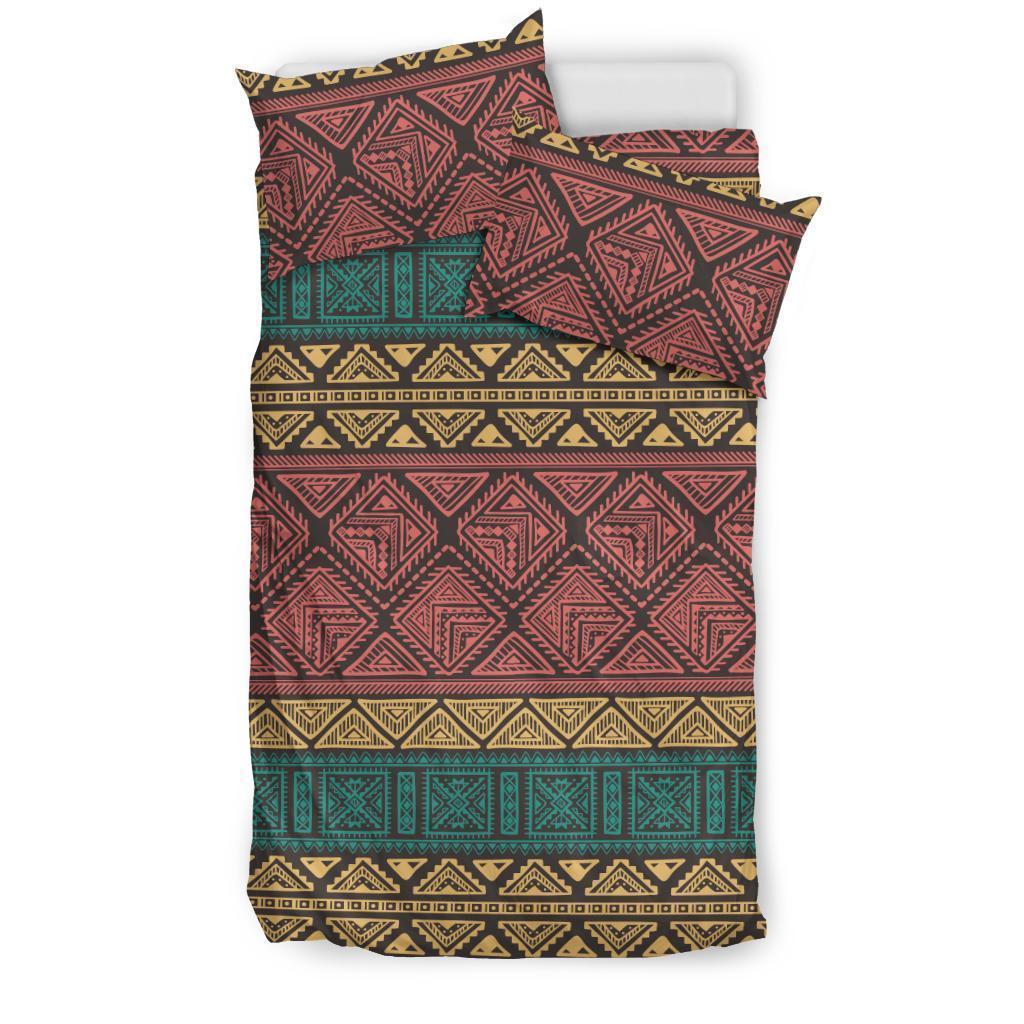 Ethnic Pattern Print Duvet Cover Bedding Set-grizzshop