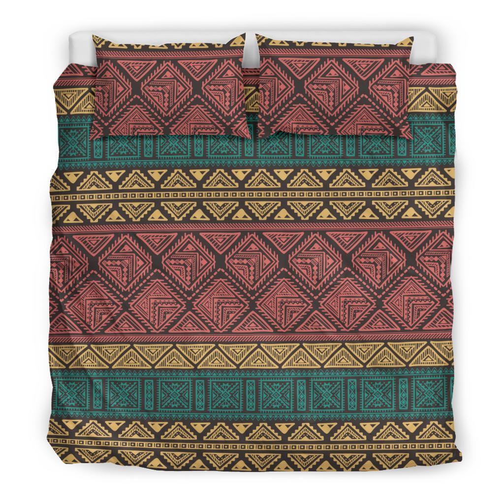 Ethnic Pattern Print Duvet Cover Bedding Set-grizzshop