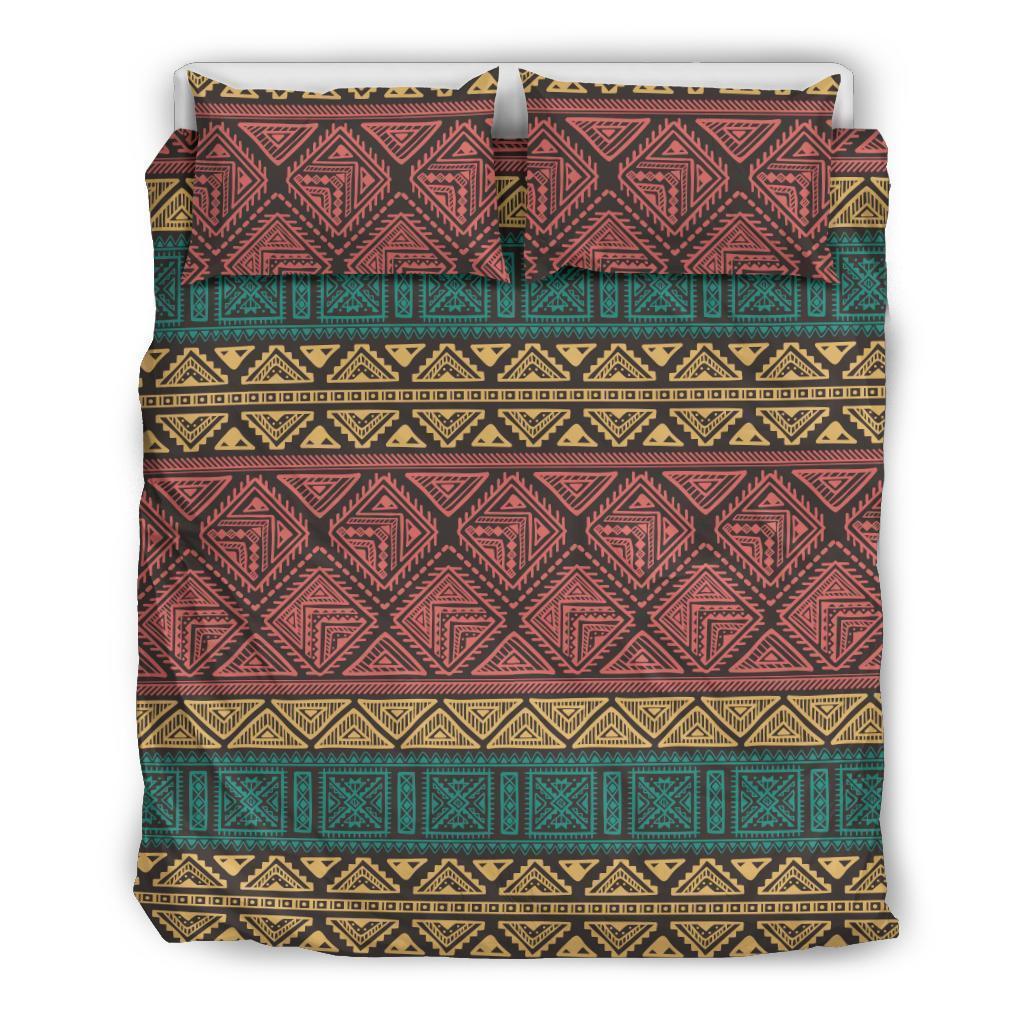 Ethnic Pattern Print Duvet Cover Bedding Set-grizzshop