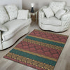 Ethnic Pattern Print Floor Mat-grizzshop