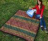 Ethnic Pattern Print Quilt-grizzshop