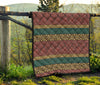 Ethnic Pattern Print Quilt-grizzshop