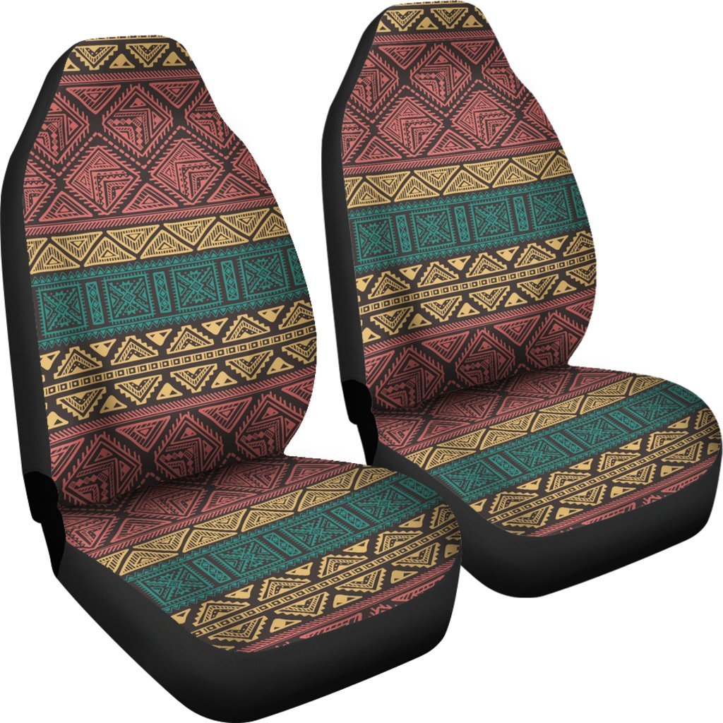 Ethnic Pattern Print Universal Fit Car Seat Covers-grizzshop