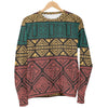 Ethnic Pattern Print Women's Sweatshirt-grizzshop