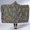 Load image into Gallery viewer, Ethnic Pink Print Pattern Hooded Blanket-grizzshop