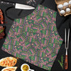 Ethnic Pink Print Pattern Men's Apron-grizzshop