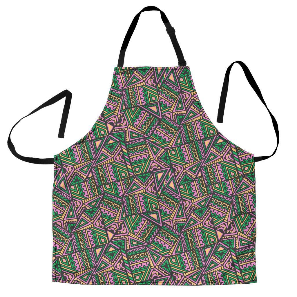 Ethnic Pink Print Pattern Men's Apron-grizzshop