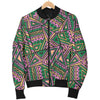 Ethnic Pink Print Pattern Men's Bomber Jacket-grizzshop