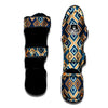 Ethnic Pixel Print Pattern Muay Thai Shin Guards-grizzshop