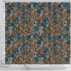 Ethnic Print Pattern Bathroom Shower Curtain-grizzshop