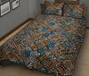 Ethnic Print Pattern Bed Set Quilt-grizzshop