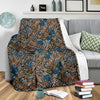 Ethnic Print Pattern Blanket-grizzshop