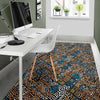 Ethnic Print Pattern Floor Mat-grizzshop