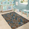 Ethnic Print Pattern Floor Mat-grizzshop