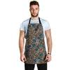 Ethnic Print Pattern Men's Apron-grizzshop