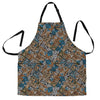 Ethnic Print Pattern Men's Apron-grizzshop