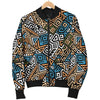 Ethnic Print Pattern Men's Bomber Jacket-grizzshop