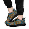 Ethnic Print Pattern Sneaker Shoes For Men Women-grizzshop