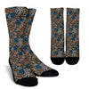 Ethnic Print Pattern Unisex Crew Socks-grizzshop