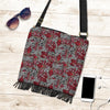 Ethnic Red Print Pattern Crossbody bags-grizzshop