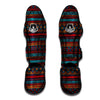 Ethnic Tribal Print Pattern Muay Thai Shin Guards-grizzshop