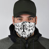 Evil Eye Hamsa Hand Pattern Print Face Mask-grizzshop