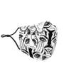 Evil Eye Hamsa Hand Pattern Print Face Mask-grizzshop