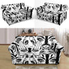 Evil Eye Hamsa Hand Pattern Print Loveseat Cover-grizzshop