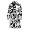 Evil Eye Hamsa Hand Pattern Print Men Long Robe-grizzshop