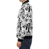 Evil Eye Hamsa Hand Pattern Print Men's Bomber Jacket-grizzshop