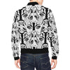 Evil Eye Hamsa Hand Pattern Print Men's Bomber Jacket-grizzshop