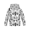 Evil Eye Hamsa Hand Pattern Print Women Pullover Hoodie-grizzshop