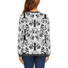 Evil Eye Hamsa Hand Pattern Print Women's Sweatshirt-grizzshop