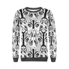 Evil Eye Hamsa Hand Pattern Print Women's Sweatshirt-grizzshop