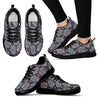 Load image into Gallery viewer, Evil Eye Hamsa Pattern Print Black Sneaker Shoes For Men Women-grizzshop